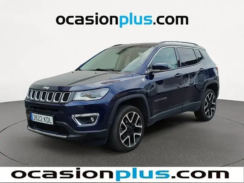Azul Usado 2017 Jeep Compass Limited SUV | 18.990 € (Precio justo) - Imagen 1/4