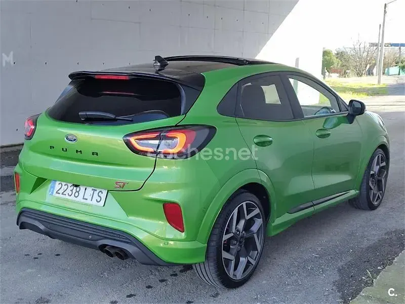 Usado Ford Puma ST 200 CV (147 kW) 2021 Verde SUV