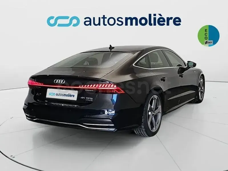 Usado Audi A7 Sportback Ambiente 245 CV (180 kW) 2021 Azul Utilitario