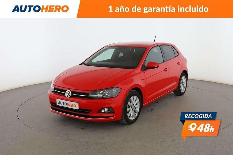 Rojo Usado 2019 VW Polo Sportline Utilitario | 13.699 € (Precio justo) - Imagen 1/3