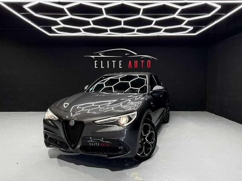 Usado Alfa Romeo Stelvio Ti 209 CV (153 kW) 2021 Gris SUV