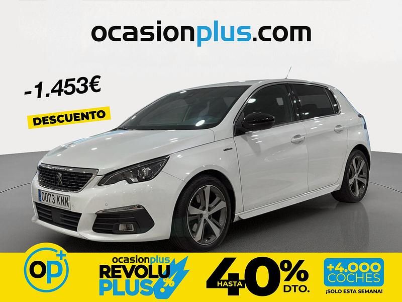 Usado Peugeot 308 GT-line 150 CV (110 kW) 2018 Blanco