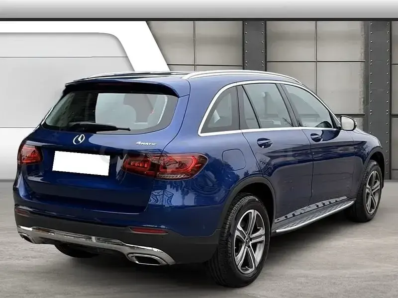 Usado Mercedes GLC200 163 CV (119 kW) 2020 Azul SUV