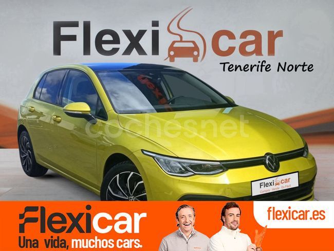 Amarillo Usado 2023 VW Golf VIII Berlina | 22.490 € (Super precio) - Imagen 1/4