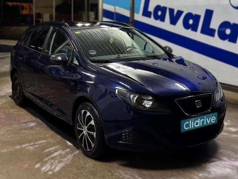 Begagnad Seat Ibiza Reference 90 HK (66 kW) 2011 Blå Halvkombi