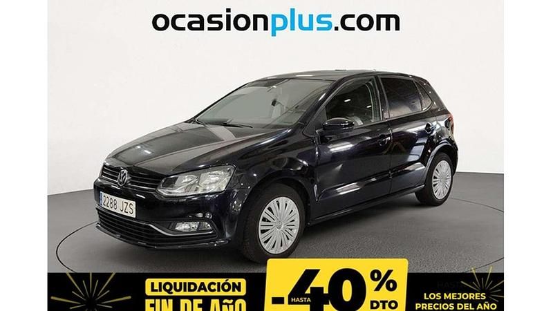 Negro Usado 2017 VW Polo Advance Utilitario | 9121 € (Buen precio) - Imagen 1/4