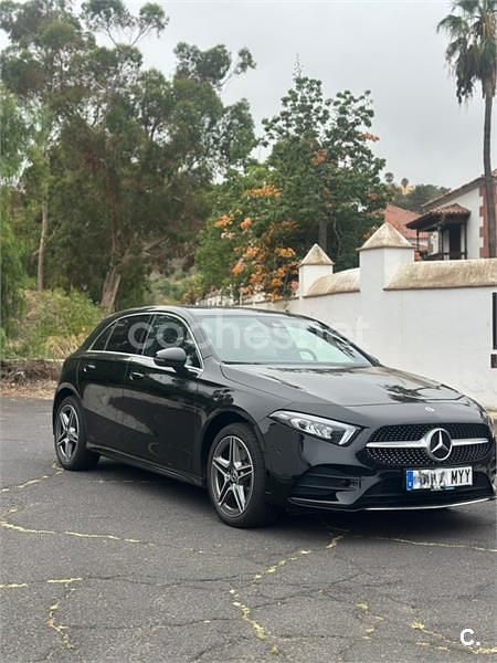 Usado Mercedes A250 218 CV (160 kW) 2022 Negro Berlina