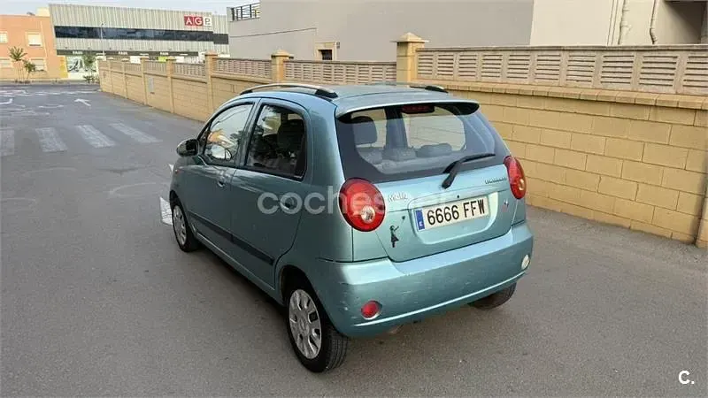 Usado Chevrolet Matiz SE 65 CV (47 kW) 2007 Azul Utilitario