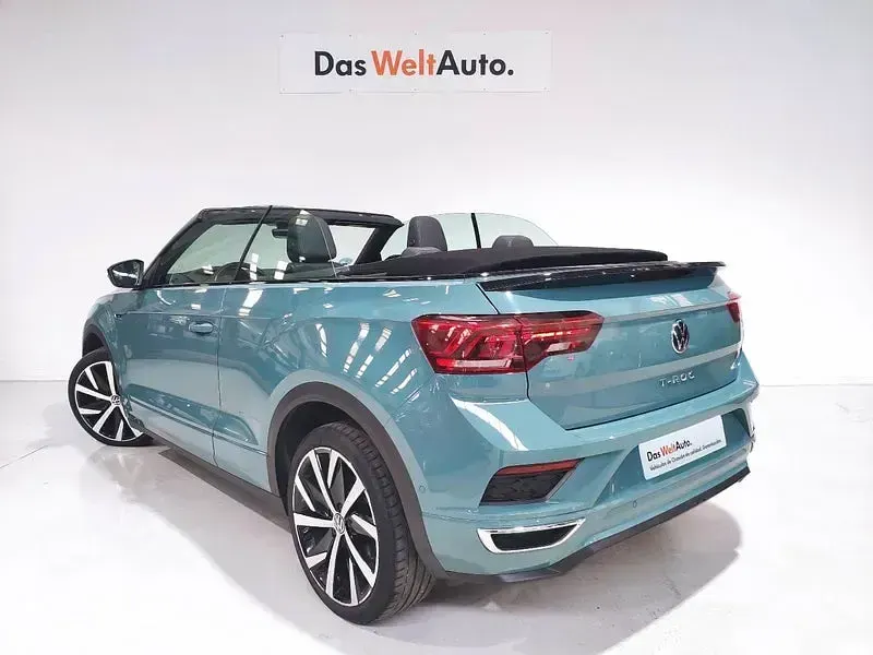 Usado VW T-Roc R-line 150 CV (110 kW) 2021 Verde SUV