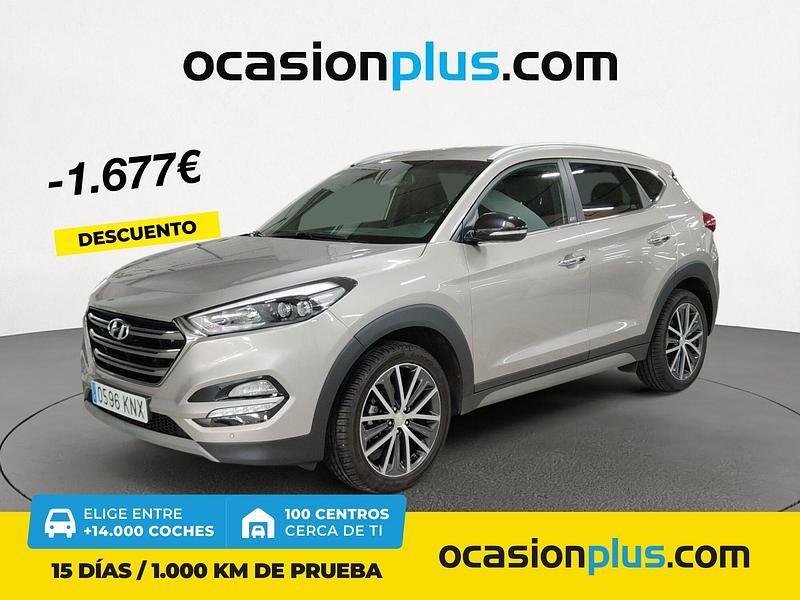 Blanco Usado 2018 Hyundai Tucson GO! SUV | 18.450 € (Caro) - Imagen 1/4