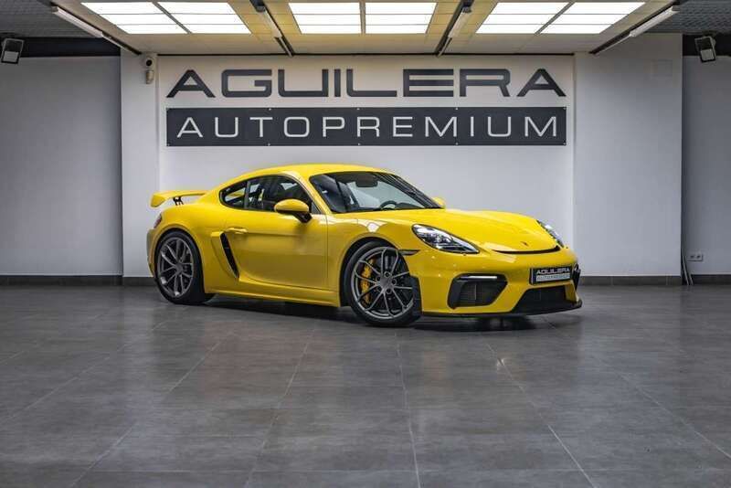 Amarillo Usado 2020 Porsche Cayman GT4 Coupe | 114.990 € (Precio justo) - Imagen 1/4