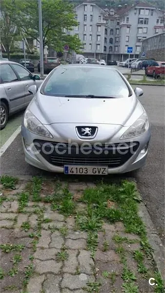 Usado Peugeot 308 CC 120 CV (88 kW) 2010 Gris / plata Descapotable