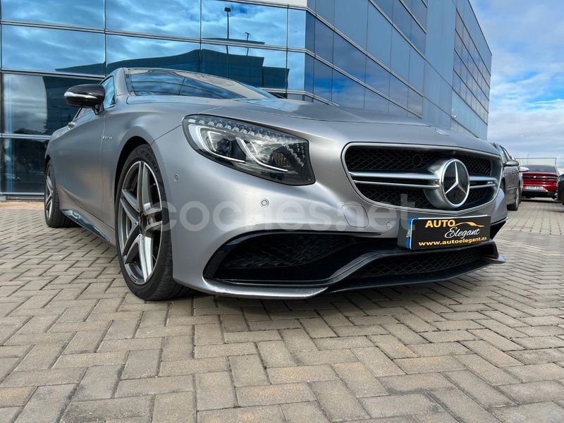 Gris / plata Usado 2015 Mercedes S63 AMG Coupe | 66.900 € - Imagen 1/4