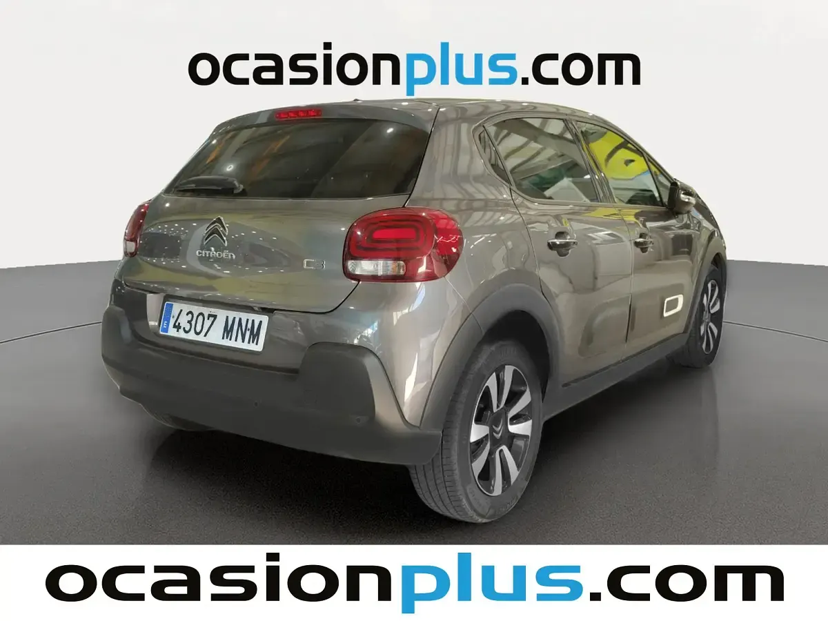 Usado Citroën C3 PureTech 83 CV (61 kW) 2024 Gris Utilitario