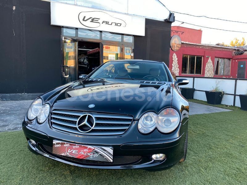 Usado Mercedes SL350 272 CV (200 kW) 2006 Negro Descapotable