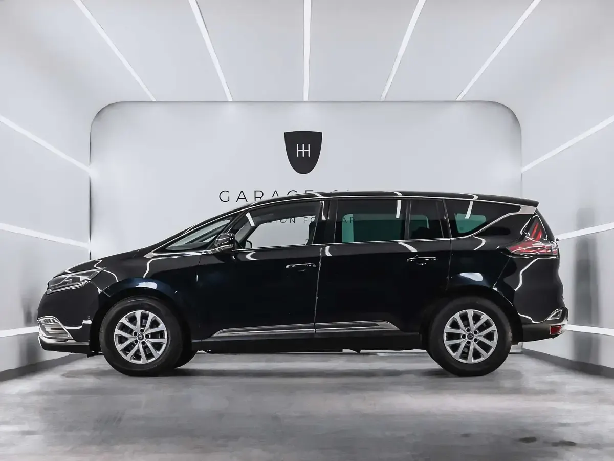 Begagnad Renault Espace Life 131 HK (96 kW) 2016 Svart Minibuss