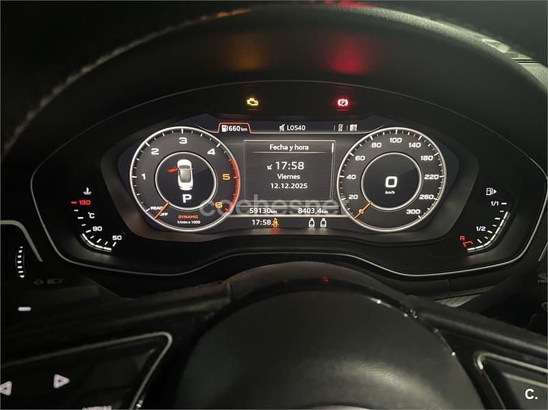 Usado Audi A5 Cabriolet S-Line 190 CV (139 kW) 2019 Gris / plata Descapotable