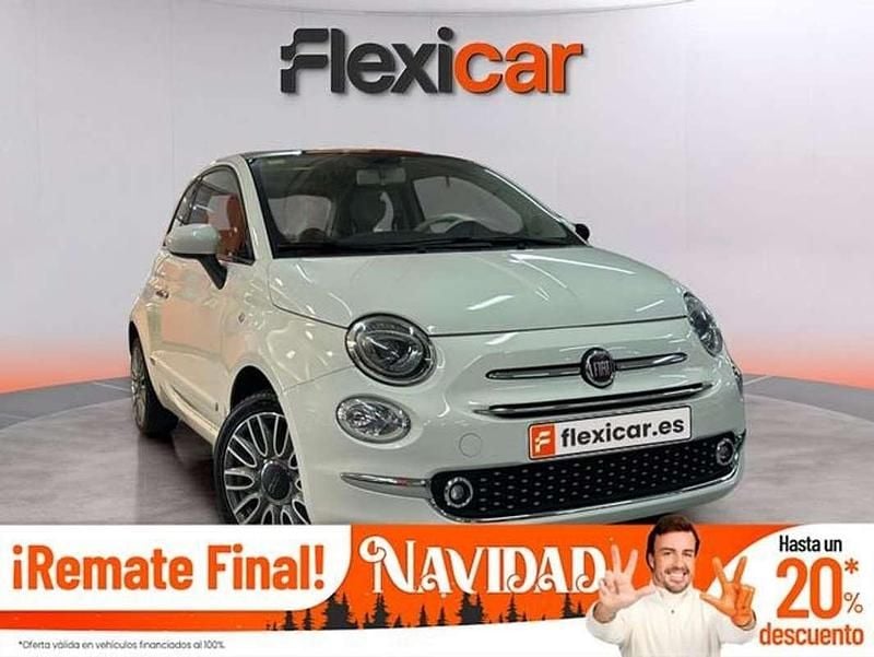 Beige Usado 2017 Fiat 500 Pop Utilitario | 7990 € (Precio justo) - Imagen 1/4