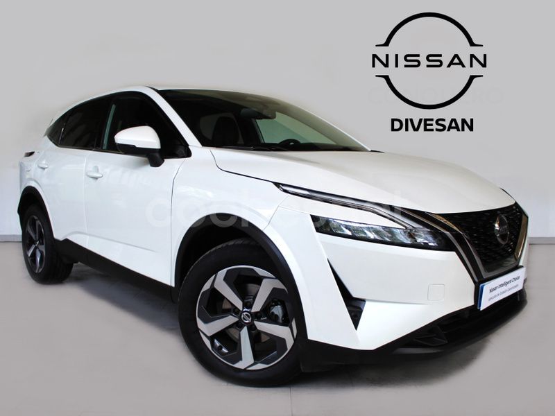 Lunar white metalizado Usado 2022 Nissan Qashqai N-Connecta SUV | 25.890 € (Precio justo) - Imagen 1/4