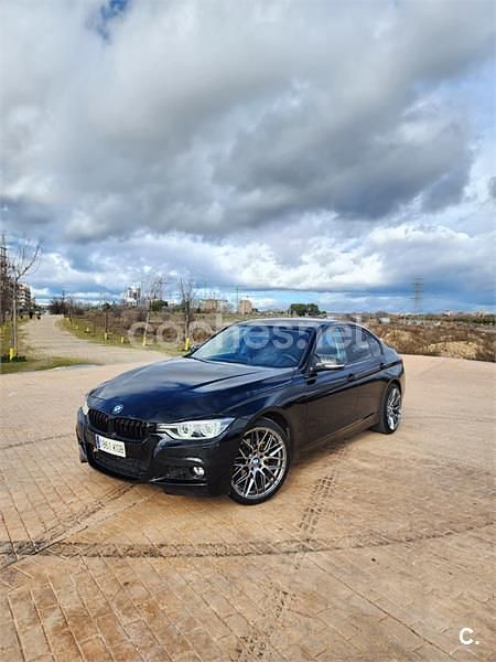 Usado BMW 318 150 CV (110 kW) 2017 Negro Berlina
