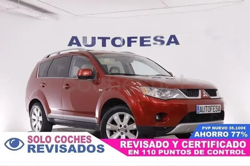 Usado Mitsubishi Outlander Intense+ 140 CV (102 kW) 2009 Rojo SUV