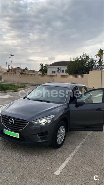 Usado Mazda CX-5 Style 150 CV (110 kW) 2015 Gris / plata SUV