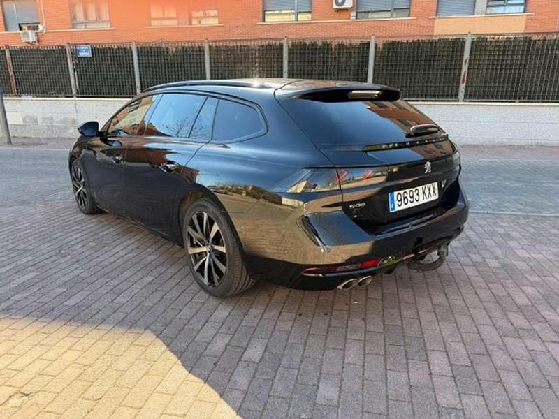 Usado Peugeot 508 SW Allure 163 CV (119 kW) 2019 Negro Familiar