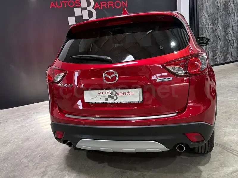 Usado Mazda CX-5 Style 150 CV (110 kW) 2014 Granate SUV
