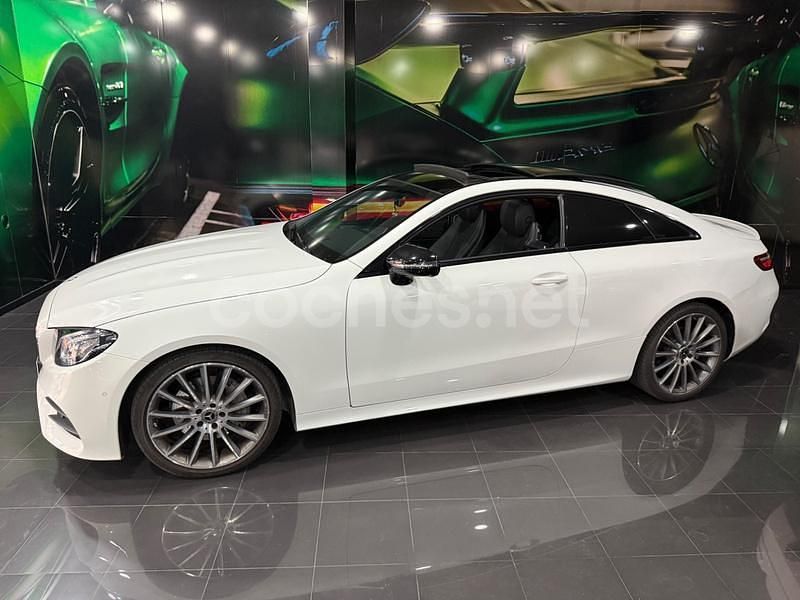 Usado Mercedes E220 194 CV (142 kW) 2018 Blanco Coupe
