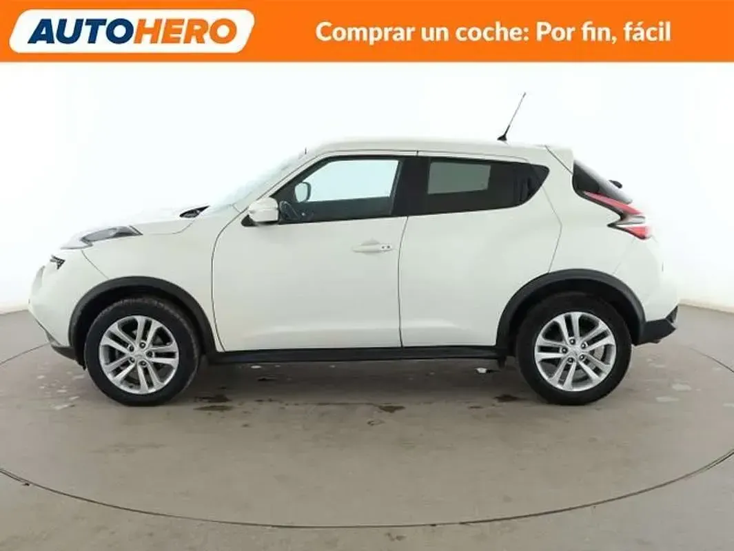 Usado Nissan Juke N-Connecta 110 CV (80 kW) 2016 Blanco SUV