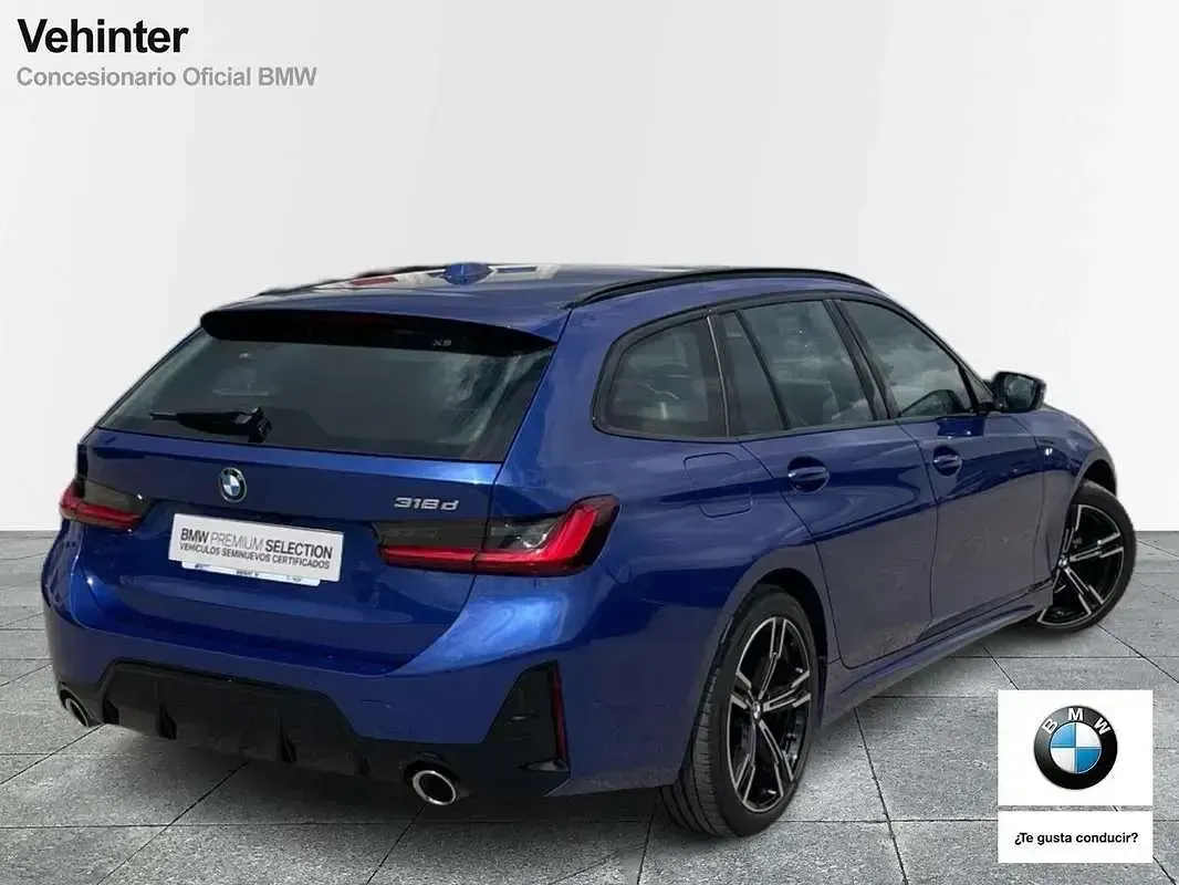 Usado BMW 318 150 CV (110 kW) 2026 Azul Familiar