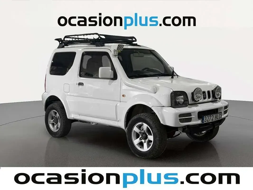 Usado Suzuki Jimny 85 CV (62 kW) 2012 Blanco SUV