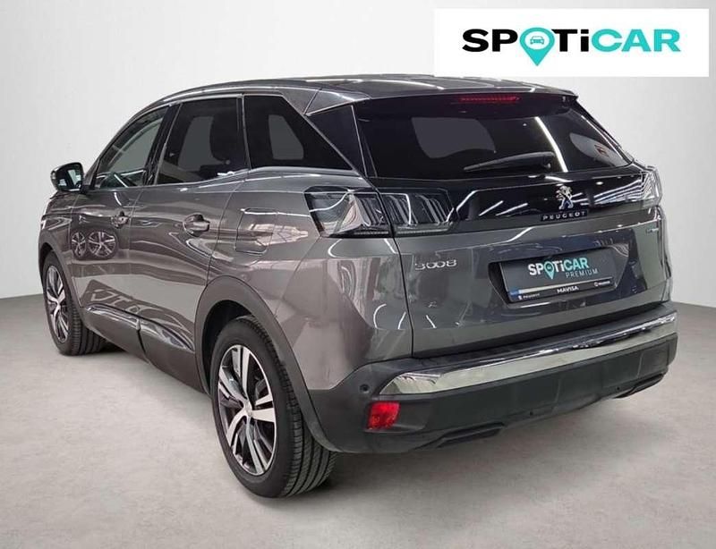 Usado Peugeot 3008 Allure 225 CV (165 kW) 2021 Gris SUV
