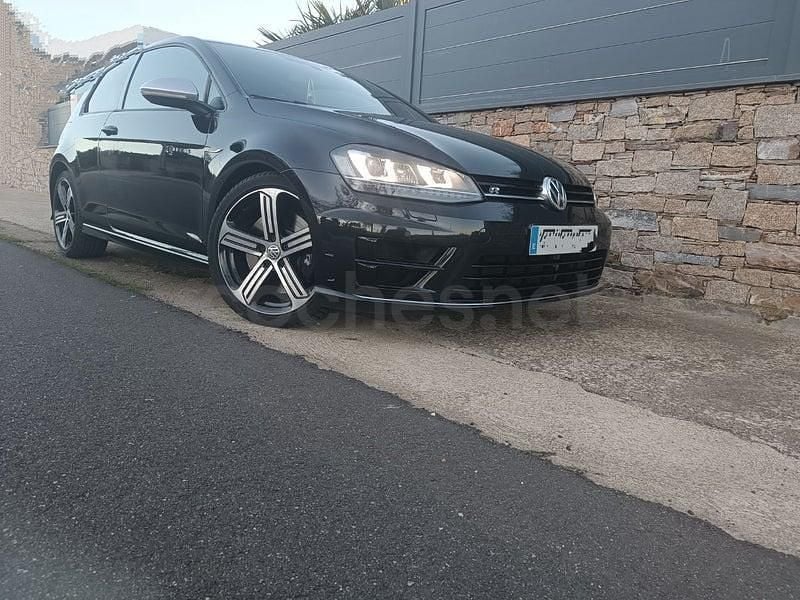 Usado VW Golf VII R 300 CV (220 kW) 2014 Negro Berlina