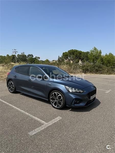 Azul Usado 2020 Ford Focus ST-Line Berlina | 18.000 € (Precio justo) - Imagen 1/4