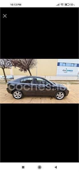 Usado Mazda 3 Active 109 CV (80 kW) 2006 Negro Berlina