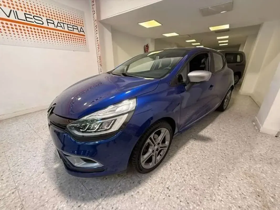 Usado Renault Clio IV GT-Line 90 CV (66 kW) 2017 Azul Berlina