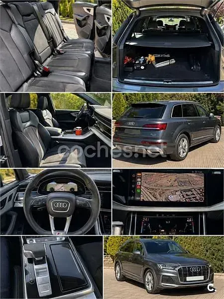 Usado Audi Q7 S-Line 231 CV (169 kW) 2021 Gris / plata SUV