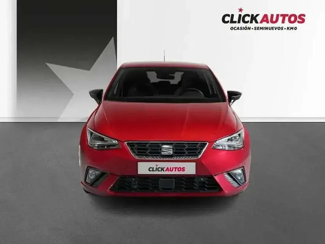 Usado Seat Ibiza FR 116 CV (85 kW) 2025 Rojo Utilitario