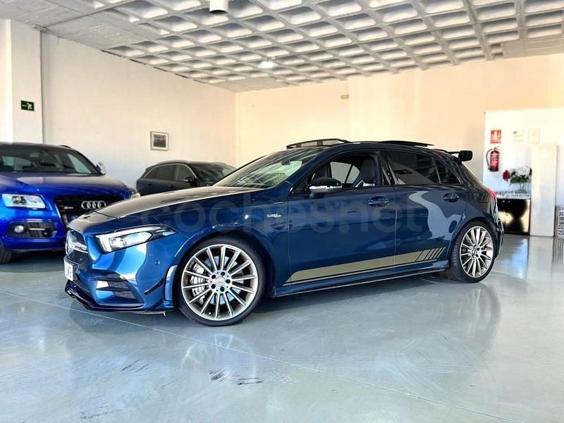 Usado Mercedes A35 AMG 306 CV (225 kW) 2019 Azul Berlina