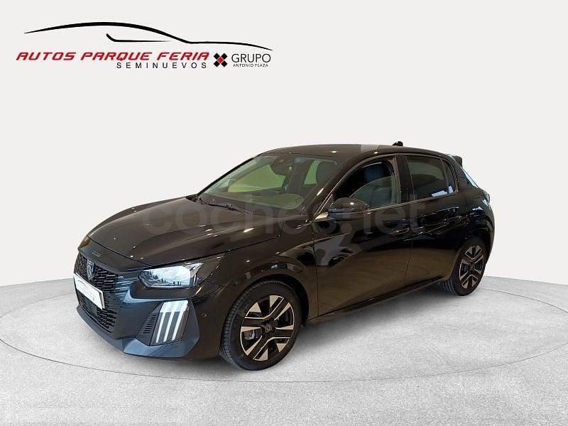 Usado Peugeot 208 Allure 100 CV (73 kW) 2025 Negro Utilitario