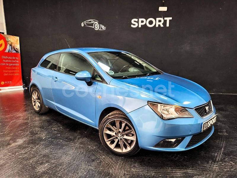 Usado Seat Ibiza SC FR 105 CV (77 kW) 2014 Azul Utilitario