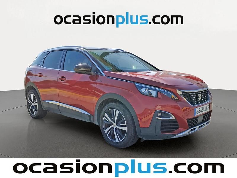 Usado Peugeot 3008 GT-line 120 CV (88 kW) 2017 Rojo SUV
