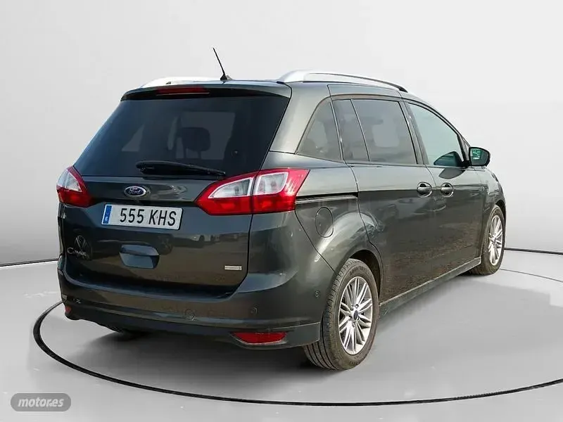 Usado Ford Grand C-Max Trend 125 CV (91 kW) 2018 Negro Monovolumen