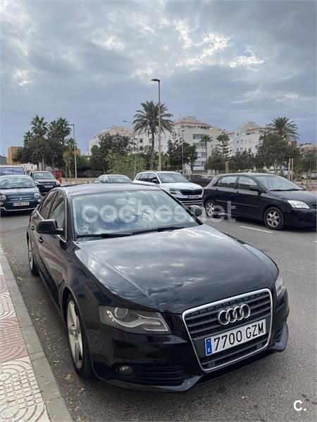 Usado Audi A4 143 CV (105 kW) 2008 Negro Familiar