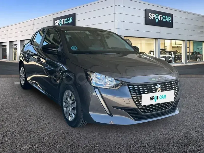 Usado Peugeot 208 Active 75 CV (55 kW) 2022 Gris / plata Utilitario