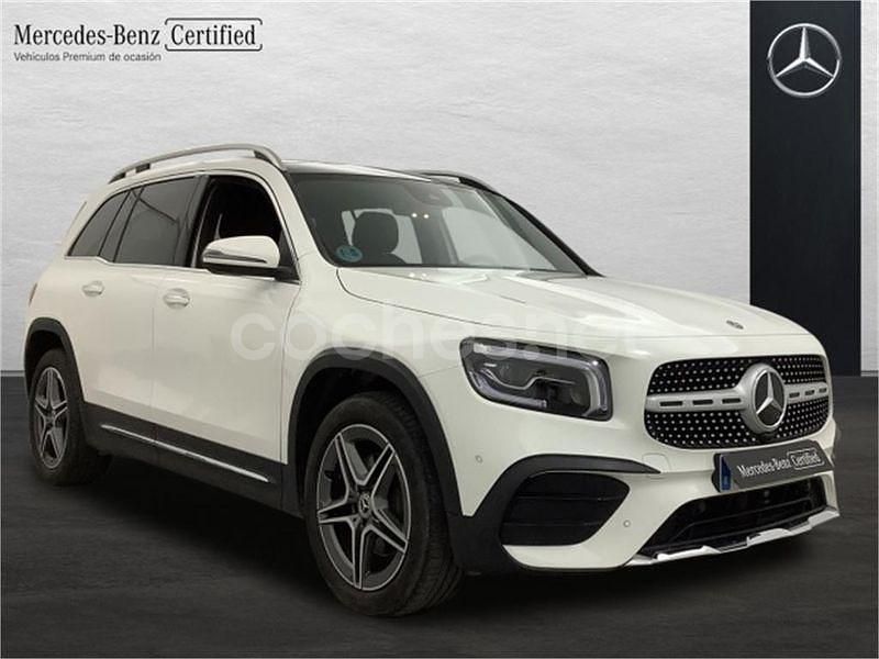 Usado Mercedes GLB200 150 CV (110 kW) 2021 Blanco SUV