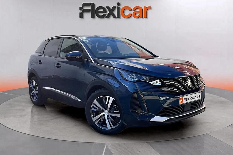 Azul Usado 2021 Peugeot 3008 Allure Monovolumen | 15.490 € (Precio justo) - Imagen 1/4