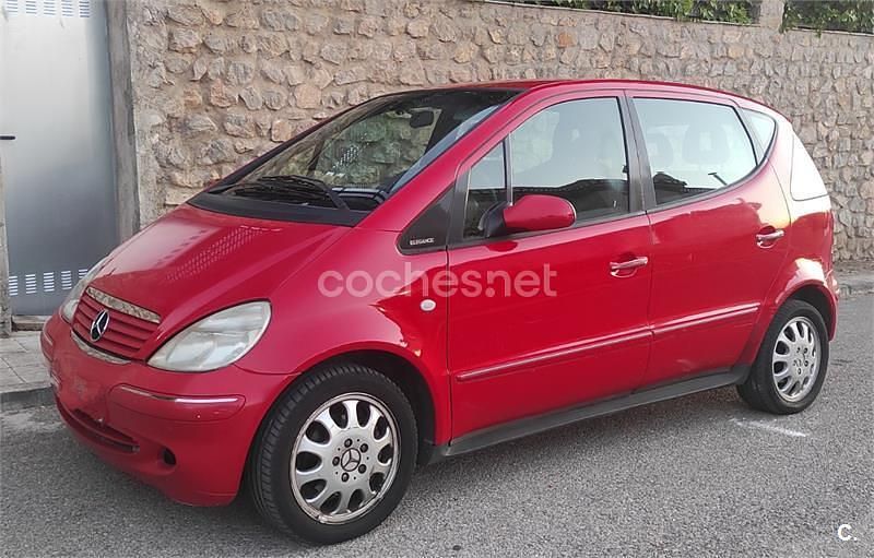 Rojo Usado 2001 Mercedes A170 Elegance Monovolumen | 1995 € (Super precio) - Imagen 1/4