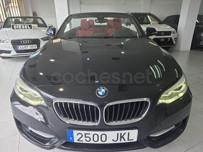 Usado BMW 228 245 CV (180 kW) 2015 Negro Descapotable